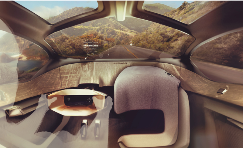 Jaguar Future Type Vision 2040 presented in 2017 